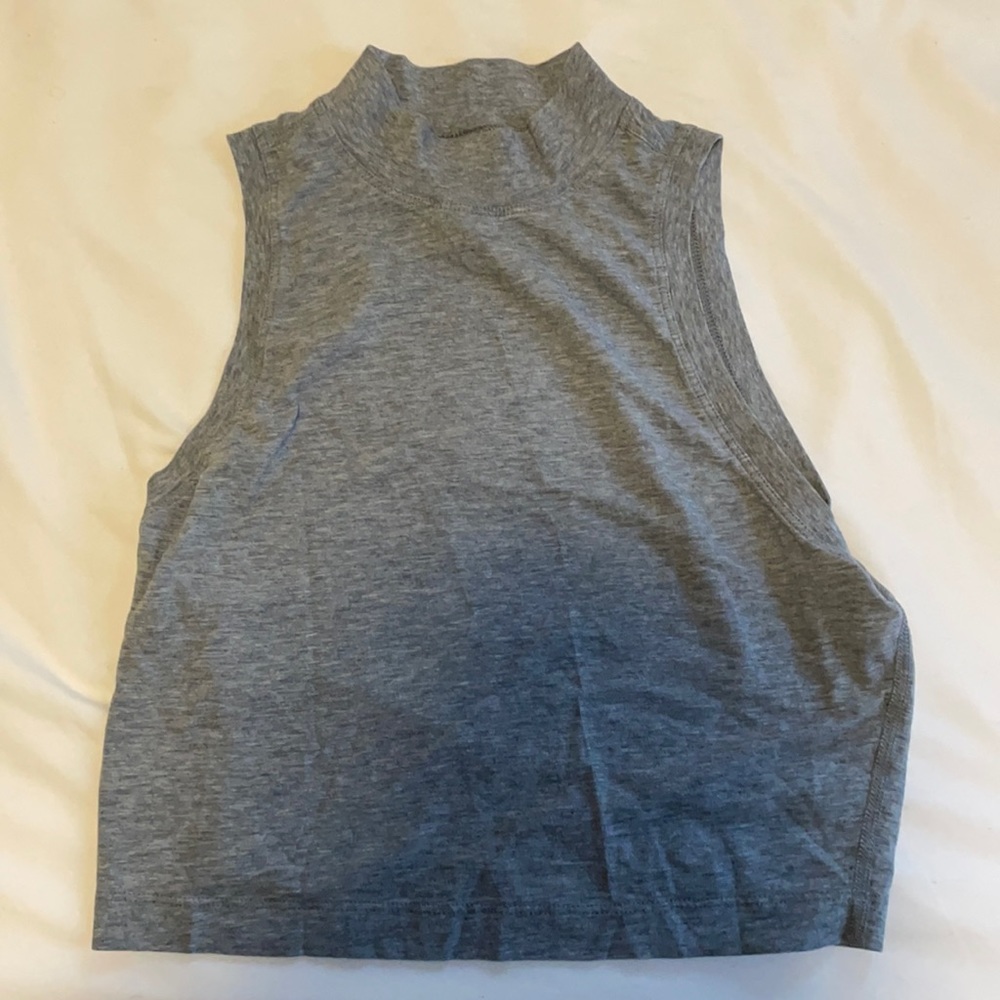 Lululemon Cropped High Neck Tank Top